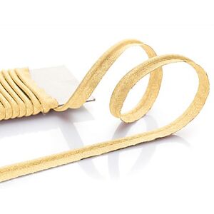 buttinette Paspelband, gold glitzernd, 4 mm Ø, 5 m