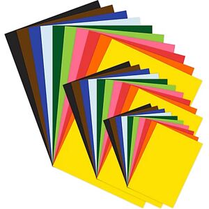 Tonzeichenpapier-Mix, A3, A4, A5, 100 Blatt