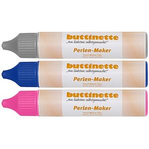 buttinette Perlen-Maker "Trend", 3x 30 ml