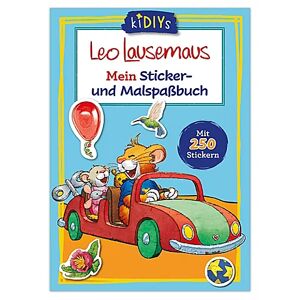 Buch "Leo Lausemaus Mein Sticker- und Malspaßbuch"