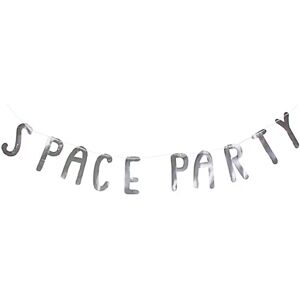 Papiergirlande "Space Party", 2 Meter