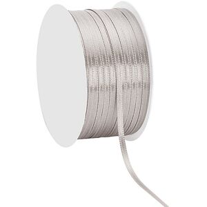 Satinband, silber, 3 mm, 50 m