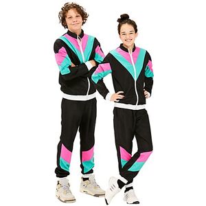 Kinder-Trainingsanzug, schwarz
