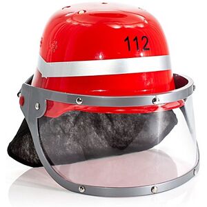 Kinder-Feuerwehrhelm, rot
