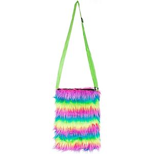 Tasche "Plüsch", neon-bunt