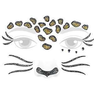 Face-Art-Tattoo "Leopard"