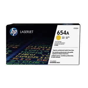 HP Toner 654A Gelb CF332A für CLJ Enterprise M651, 15.000 Seiten