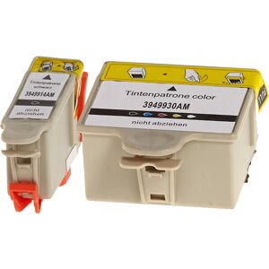 compatible 2 Ampertec Tinten ersetzt Kodak 10B+10C schwarz+3-farbig