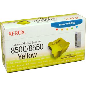 3 Xerox Colorsticks 108R00671 yellow original