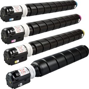 compatible 4 Alternativ Toner ersetzt Canon C-EXV54 K C M Y 4-farbig