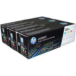 3 HP Toner CF370AM 305A 3-farbig original