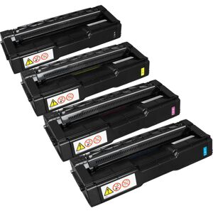 compatible 4 Ampertec Toner ersetzt Sharp DXC-200 K C M Y 4-farbig