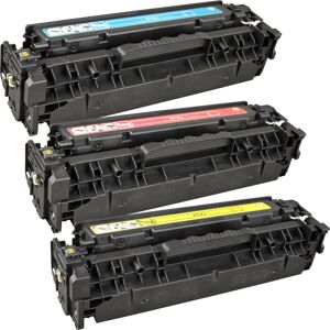 compatible 3 Ampertec Toner ersetzt HP CF440AM 3-farbig