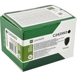 Lexmark Toner C242XK0 schwarz original