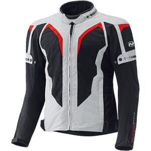 Held Zelda Motorrad Textiljacke - Grau Rot - L - unisex