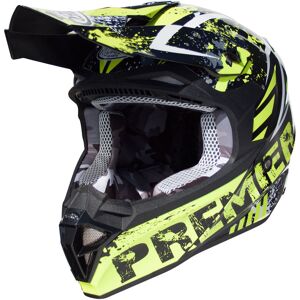 Premier Exige ZXY Motocross Helm - Schwarz Grün - XL - unisex