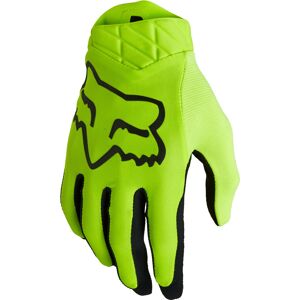 FOX Airline Motocross Handschuhe - Schwarz Gelb - 2XL - unisex