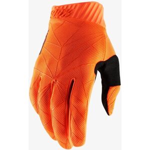 100% Ridefit Handschuhe - Schwarz Orange - S - unisex