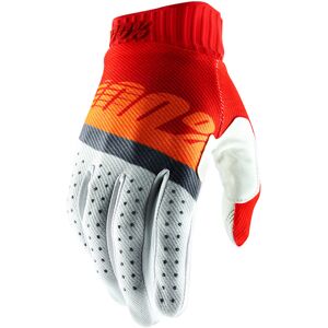 100% Ridefit Handschuhe - Weiss Rot - S - unisex