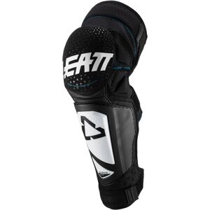 Leatt 3DF Hybrid EXT Motocross Knie-/Schienbeinschoner - Weiss - 2XL - unisex