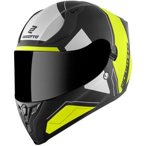 Bogotto V128 Strada Helm - Schwarz Gelb - M - unisex