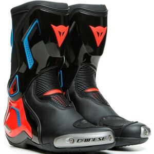 Dainese Torque 3 Out Motorradstiefel - Schwarz Rot Blau - 44 - unisex