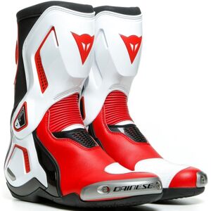 Dainese Torque 3 Out Motorradstiefel - Schwarz Weiss Rot - 46 - unisex