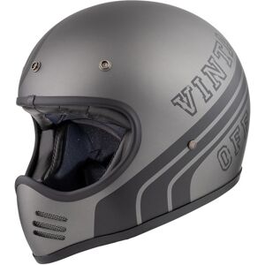 Premier Trophy MX BTR 17 BM Motocross Helm - Schwarz Grau - L - unisex