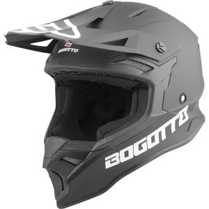 Bogotto V337 Solid Motocross Helm - Schwarz - 2XL - unisex