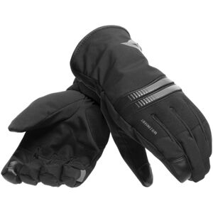 Dainese Plaza 3 D-Dry Motorrad Handschuhe - Schwarz Grau - M - unisex