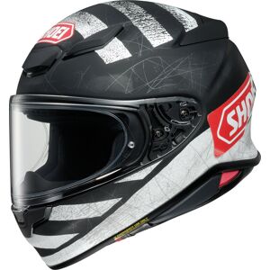 Shoei NXR 2 Scanner Helm - Schwarz Weiss Rot - XL - unisex