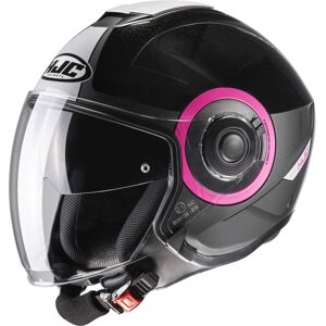 HJC i40 Panadi Jethelm - Schwarz Pink - XS - unisex