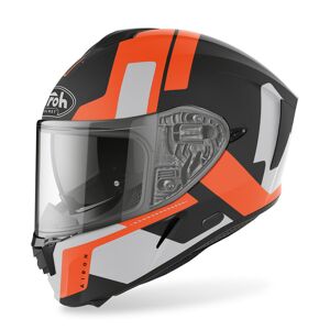 Airoh Spark Shogun Helm - Schwarz Orange - L - unisex