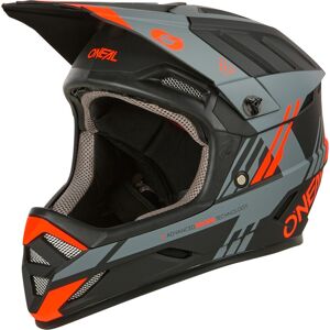 Oneal Backflip Strike V.23 Downhill Helm - Schwarz Grau Rot - 2XL - unisex