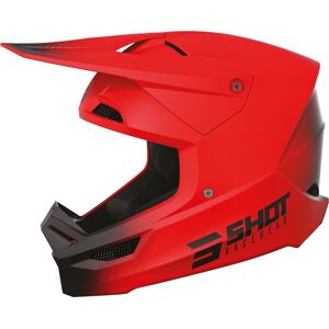 Shot Race Draw Motocross Helm - Rot - XL - unisex