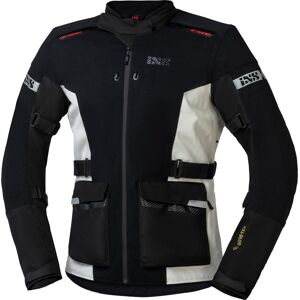 IXS Horizon-GTX Motorrad Textiljacke - Schwarz Weiss - 3XL - unisex