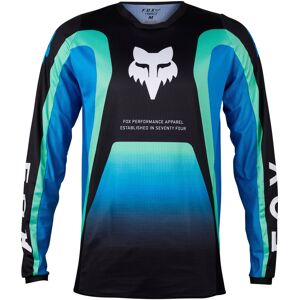 FOX 180 Ballast Motocross Jersey - Schwarz Blau - S - unisex