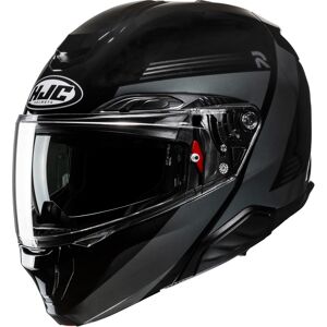 HJC RPHA 91 Abbes Klapphelm - Schwarz Grau - XL - unisex