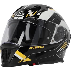 Acerbis X-Way Graphic Helm - Schwarz Gelb - M - unisex