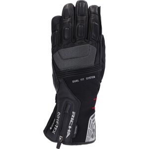 Richa Level 2 in 1 Gore-Tex wasserdichte Motorrad Handschuhe - Schwarz - L - unisex