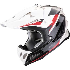 Scorpion VX-22 Air Beta Motocross Helm - Schwarz Weiss Rot - L - unisex