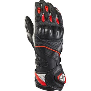 Ixon Tornado Air Motorrad Handschuhe - Schwarz Weiss Rot - M - unisex