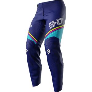 Shot Draw Kid Indy Motocross Hose - Blau - 40 - unisex