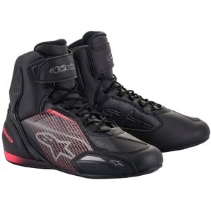 Alpinestars Stella Faster 3 Damen Motorradschuhe - Schwarz Grau Pink - 36 - female