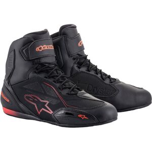 Alpinestars Faster-3 DryStar Motorradschuhe - Schwarz Rot - 42 43 - unisex