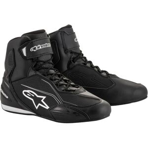 Alpinestars Faster-3 Motorradschuhe - Schwarz Weiss - 44 - unisex