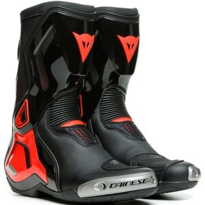 Dainese Torque 3 Out Motorradstiefel - Schwarz Rot - 47 - unisex