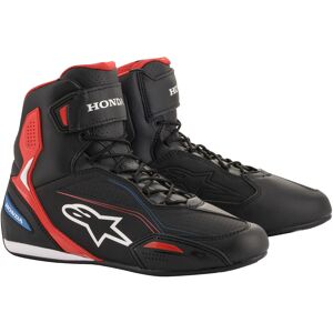 Alpinestars Honda Faster-3 Motorradschuhe - Schwarz Rot Blau - 41 - unisex