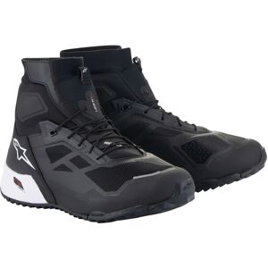 Alpinestars CR-1 Motorrad Schuhe - Schwarz Weiss - 43 - unisex