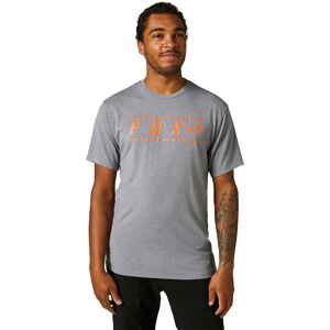 FOX Pinnacle Tech T-Shirt - Grau Orange - S - unisex